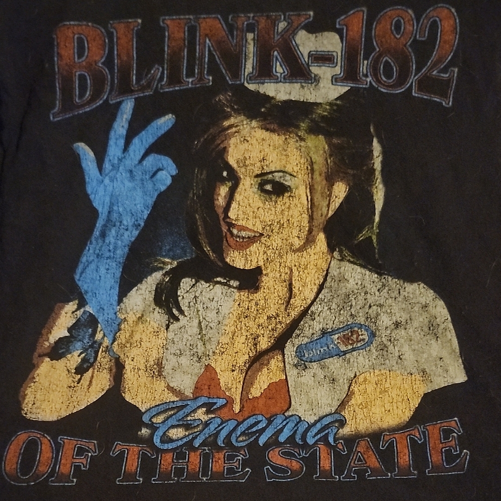 Blink-182 Enema of the State Band T shirt